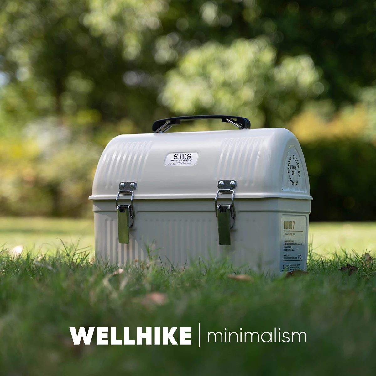 WELLHIKE アウトドア SWS レトロ ランチボックス 7L 大容量 メタル製