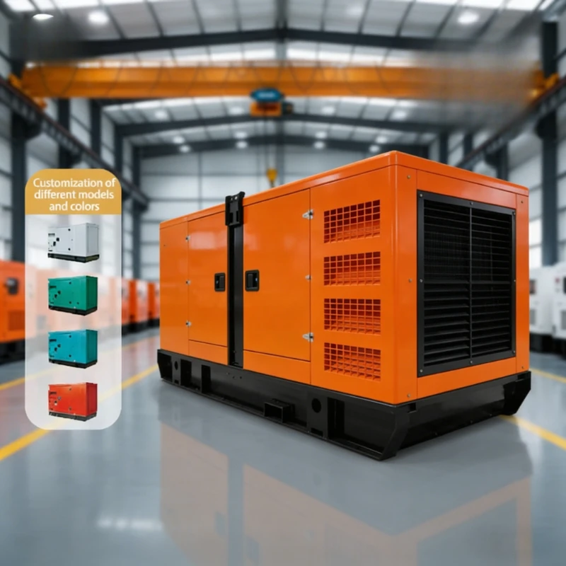 Emergency Backup Power Generator 20kW Diesel Generator Set Portable with Automatic Transfer Switch for Home Standby Job