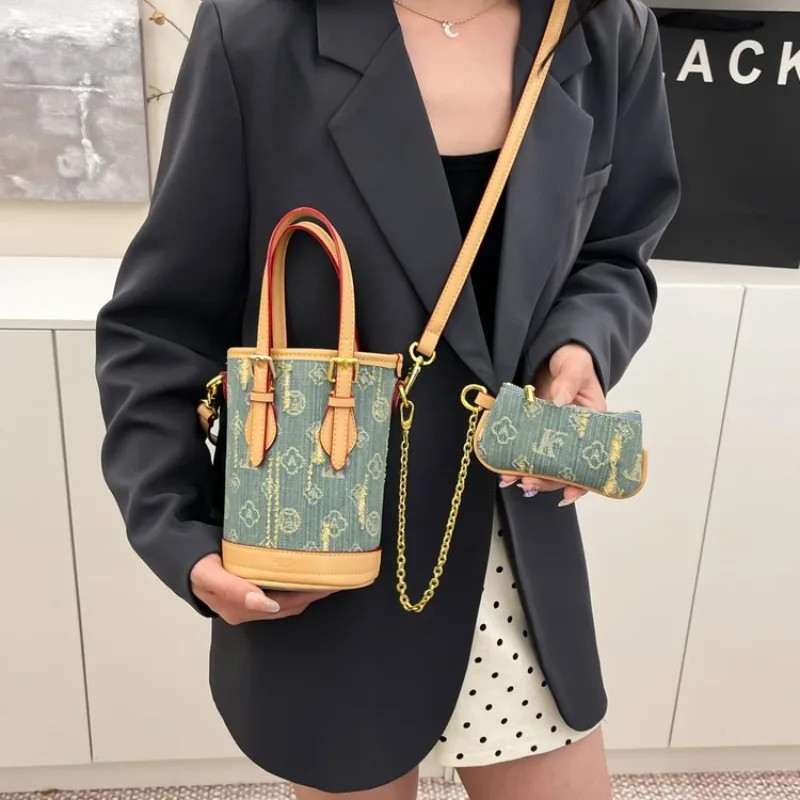 

Повседневная изысканная сумка через плечо - французская ниша, новый стиль, модная высококачественная европейско-американская милая ретро-сумка