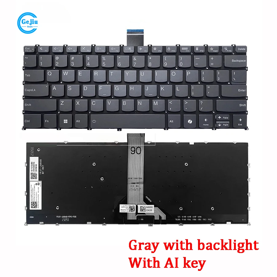 

Новая оригинальная клавиатура для ноутбука LENOVO Xiaoxin Pro 14, IMH9 AHP9 2024