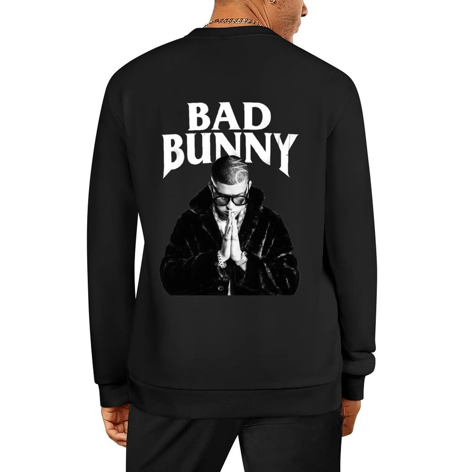 

badbunny Pullover anime clothes autumn jacket men winter clothes tracksuit pullover