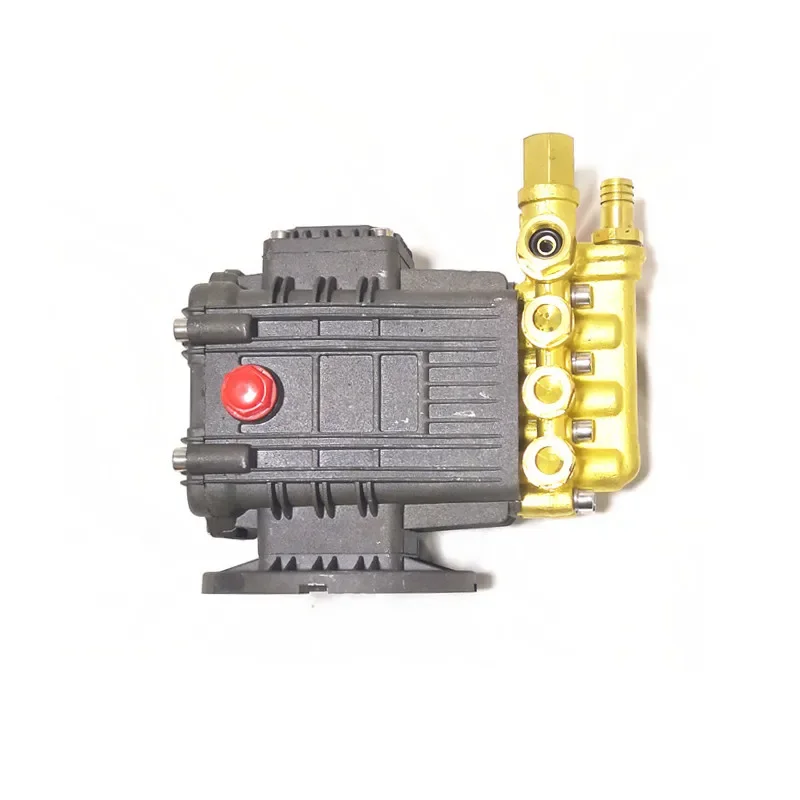 High Pressure Brass Triplex Plunger Pump 2-8LPM Piston Pump 100Bar female shaft 16/19mm for Electric Washer Misting Fog Machine