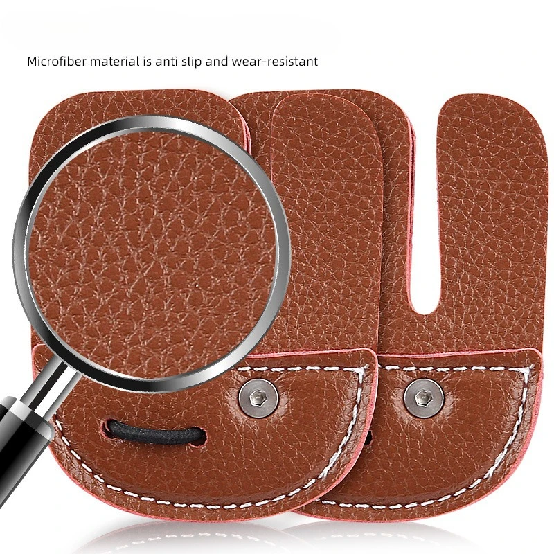 Archery Finger Tab Gloves Sports Entertainment Hunting Bow Arrow Improve Accuracy Reduce Finger Slippage Steadily Hook