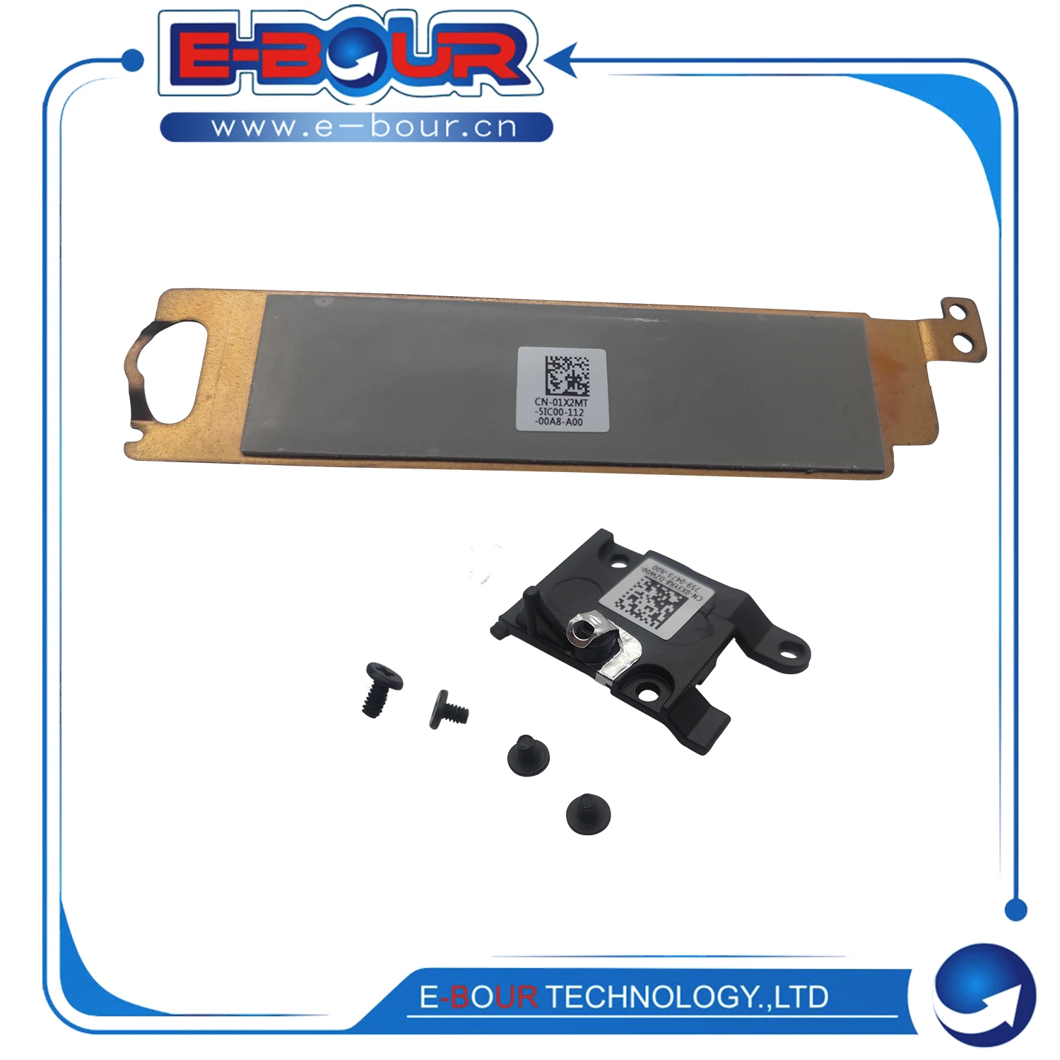 2nd M.2 SSD Heatsink Hard Drive Cover Thermal Heat Shield Bracket E5570 E5470 E5270 M3510 M2 HDD Cover