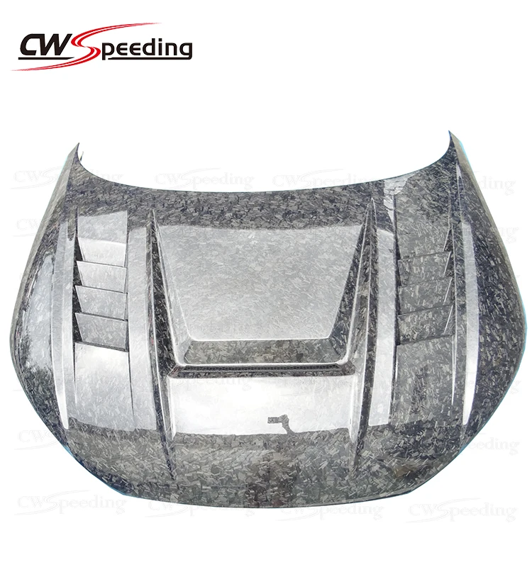 CWS-CA STYLE FORGED CARBON FIBER ENGINE HOOD BONNET FOR 2016-2018 AUDI TT MK3