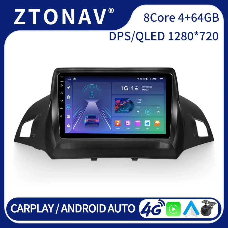 

Car Radio Stereo For Kuga 2 Escape 3 2012 - 2019 Android Multimedia Video Player Headunit Carplay Auto