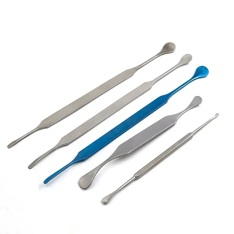 Nasal plastic surgery double head shovel round head nasal cavity dacryocyst cartilage removal tool nasal comprehensive surgical