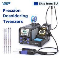 WEP 982D-I Precision Desoldering Tweezers Station Rework Soldering Tool for Micro Components with Automatic Calibration C120
