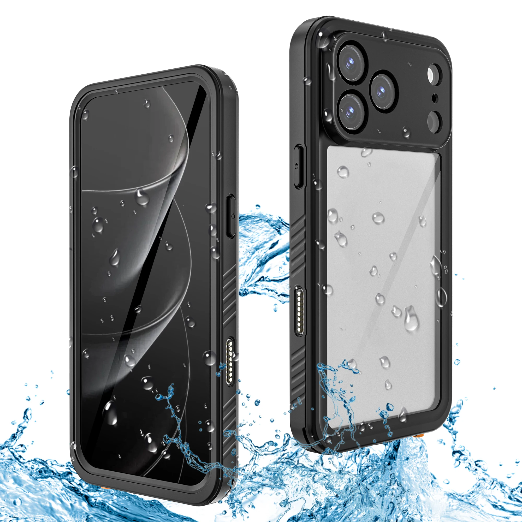Shellbox wasserdichte Handyhülle IP68 Anti-Fall für iPhone 17 Pro Max/17 Air/17 Robuste Schutzhülle für verbesserte Gerätesicherheit