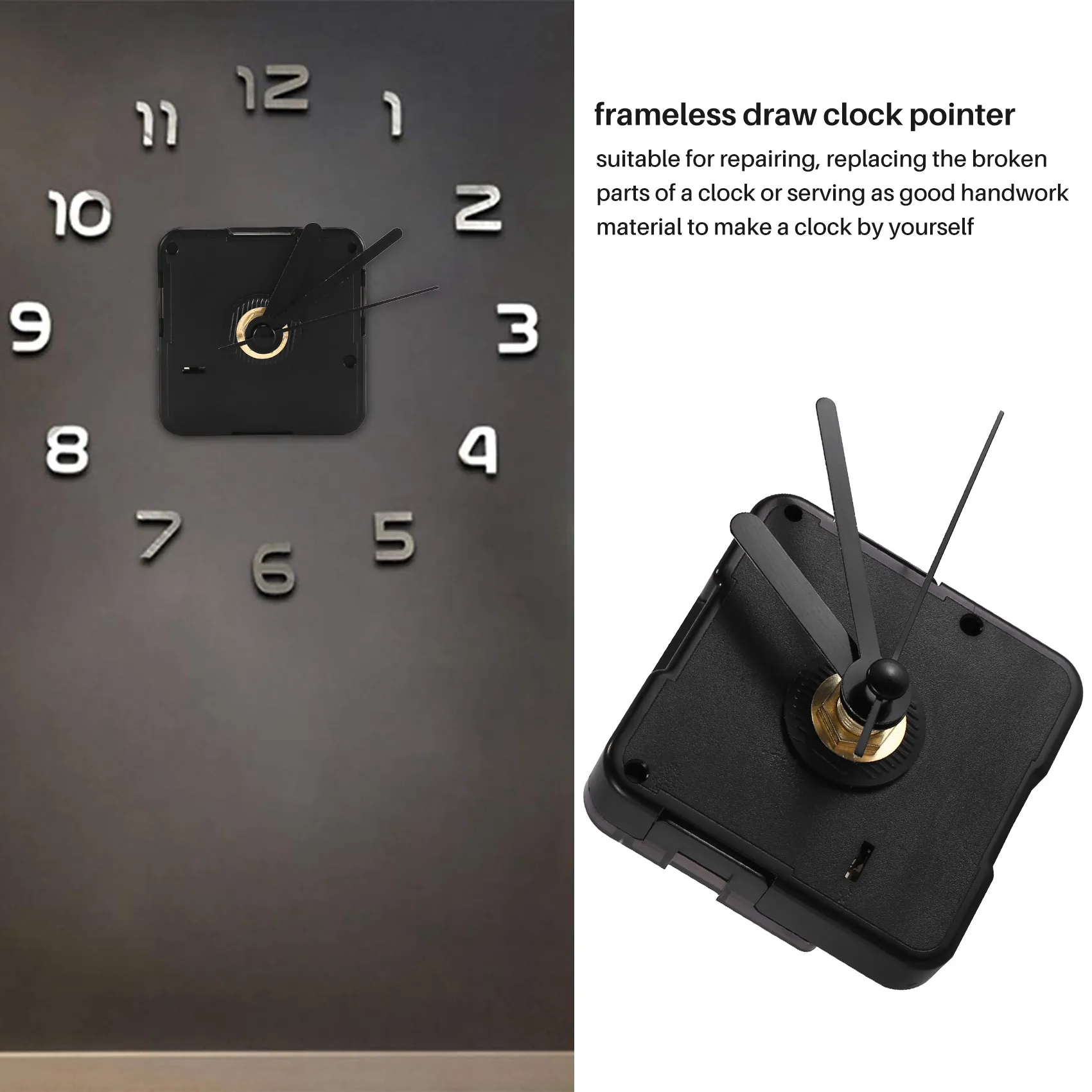 

Механизм часов нового дизайна с короткими стрелками, максимальная толщина циферблата 4/25 дюймов