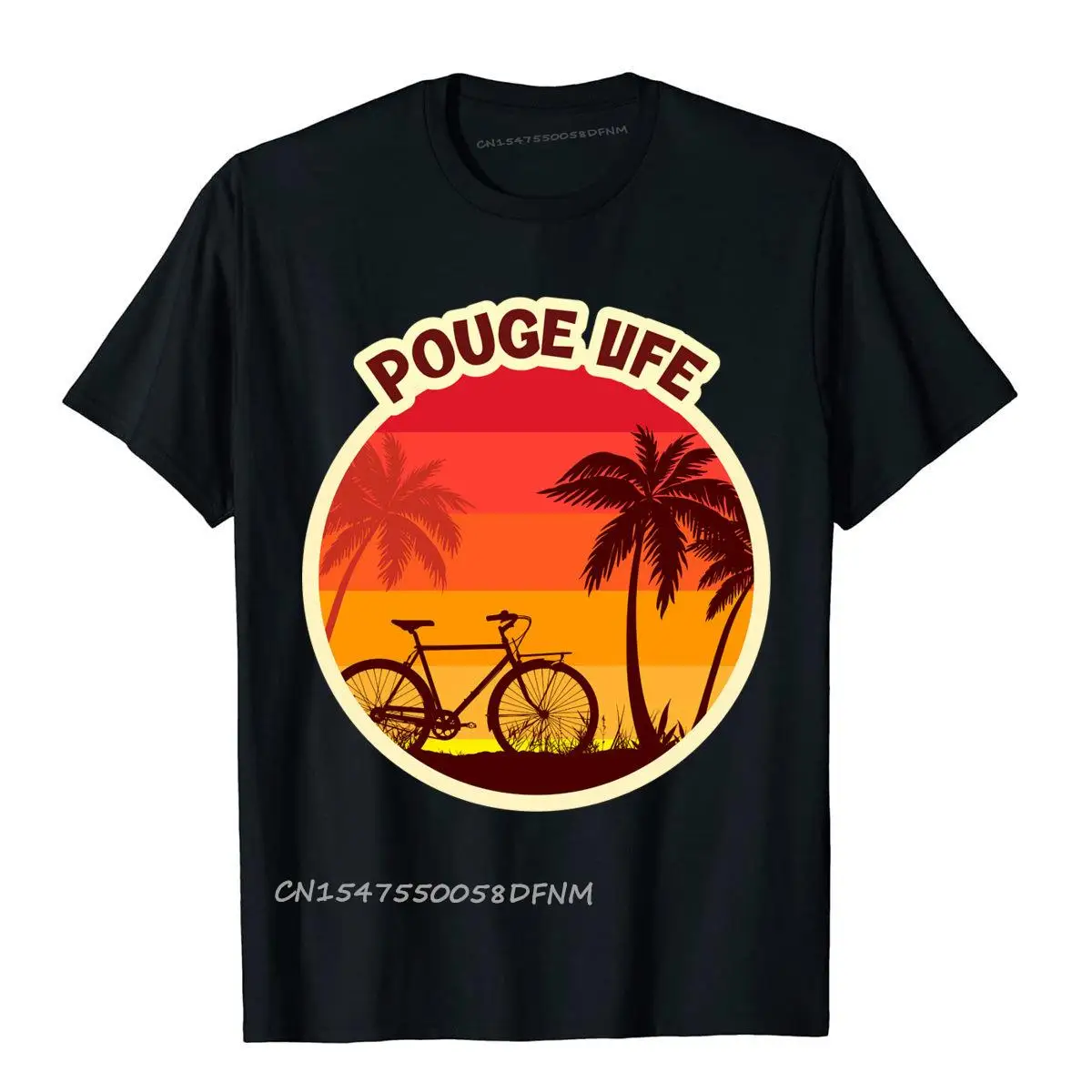 

Retro Pogue Life Tam Crazy Tops Tees Premium Cotton Men T Shirts Printing Prevailing Japanese Anime