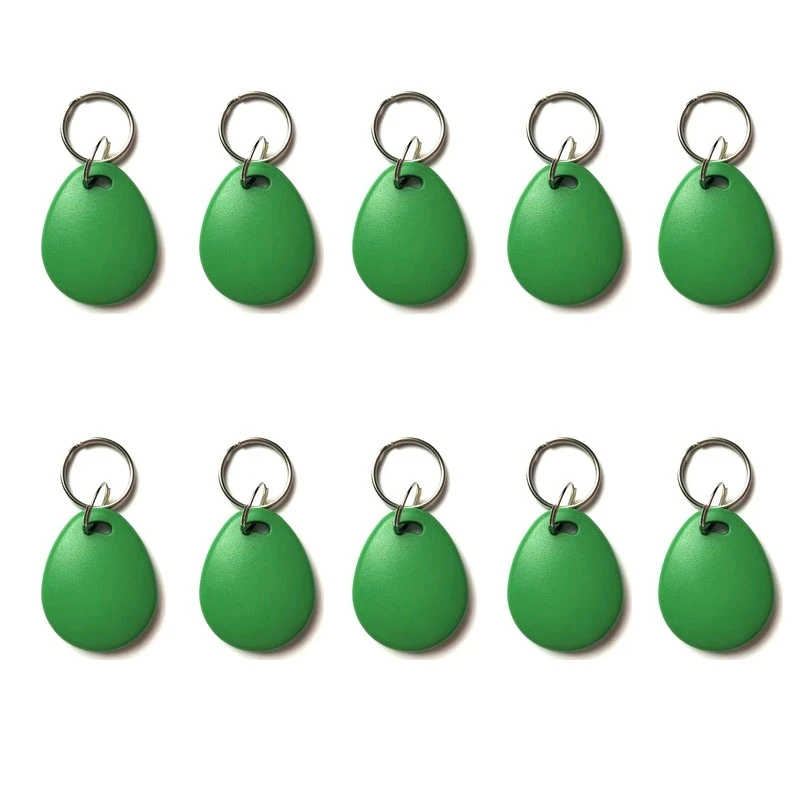 10Pcs/Lot UID Changeable IC Tag Keyfob For S50 1k RFID 13.56MHz Rewritable Writable 0 Zero HF ISO14443A