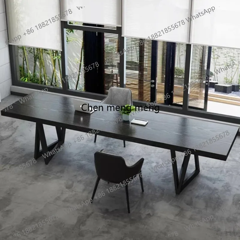 Black Creative Designer Light Luxury studio desk Computer desk Room desks room offices office desks and workstations
