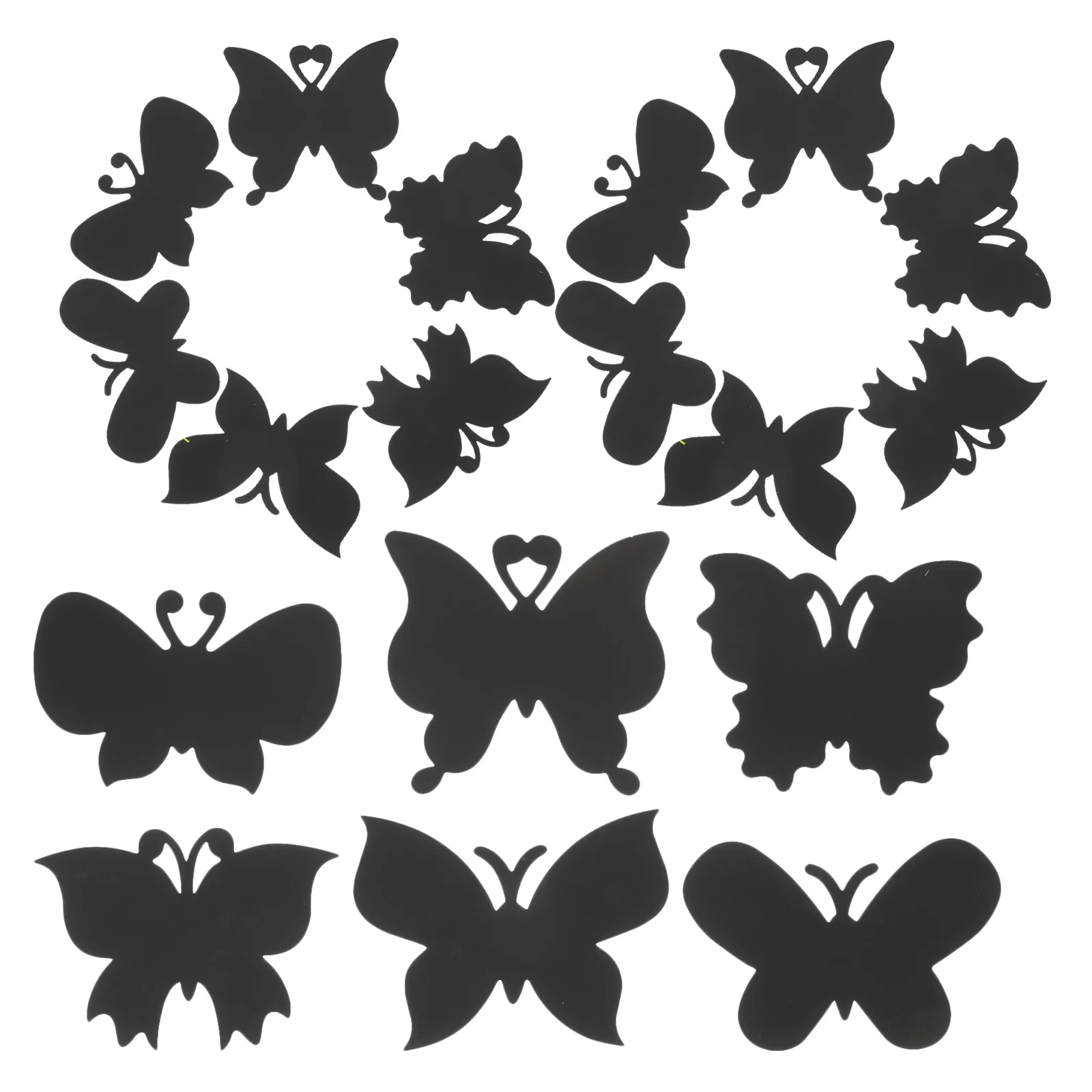 Cartoon Scratch Paper Bookmarks Butterfly Shaped DIY Art Craft for Kids Decorative Party Activity Multi-Function