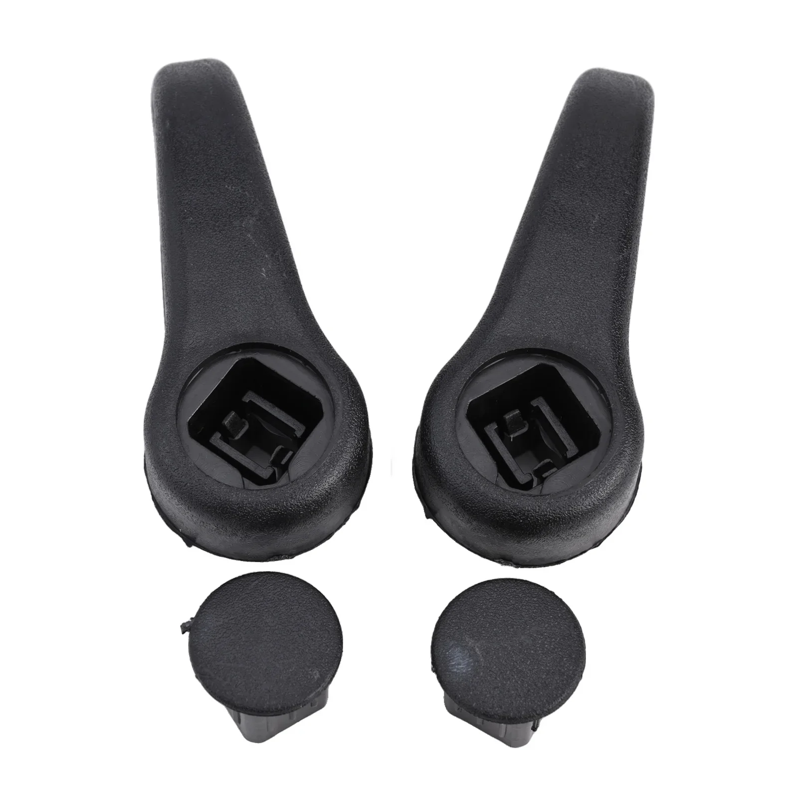 2PCS Car Left Right Seat Adjustment Lever Handle Replace Parts For Renault Clio MK2 11.5x3.5cm Seat Adjustment Lever Handles