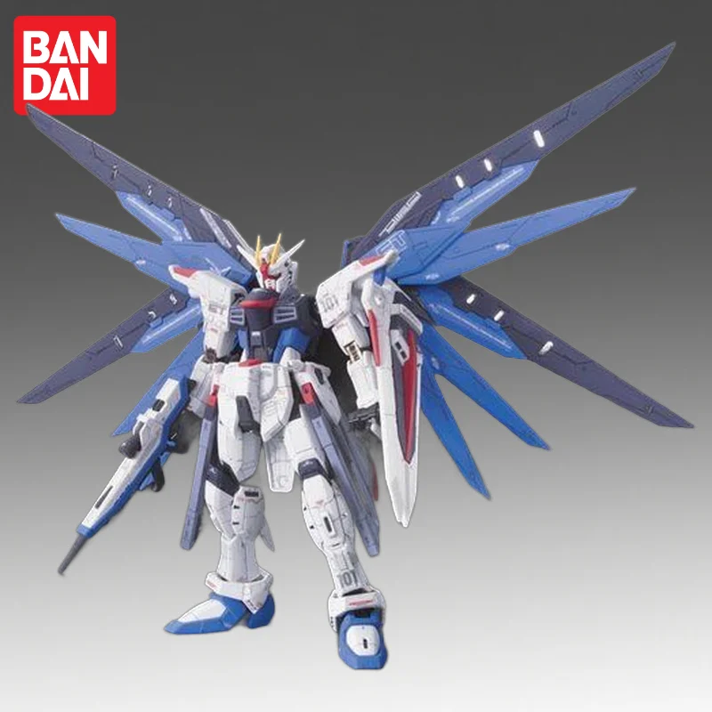 

In Stock Bandai Original Rg 1/144 Rg-gundam Freedom Gundam Action Figure Model Doll Brand New Boxed Anime Characters Toys Model