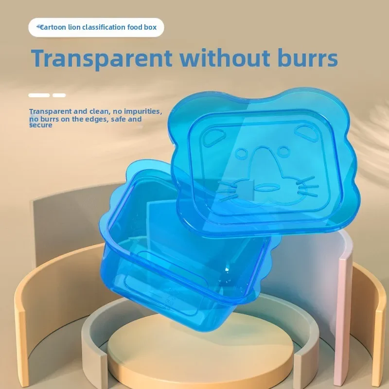 BPA Free Baby Food Containers Set   Microwave Safe Snack Storage Bowls with Lids for Toddlers   Leak Proof  Stackable Design