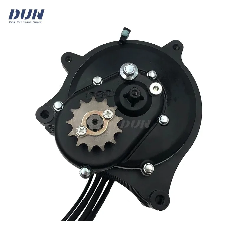 QS138 V3 3KW Mid-Drive Motor With Internal Gears 1:2.35,Fardriver Controller ND72680 and DKD Display & T08 Throttle Kits