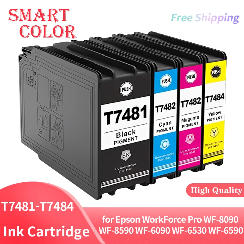

Северная Америка 748XL T748 T748XL T7481 совместимый чернильный картридж для Epson обозначения яркости