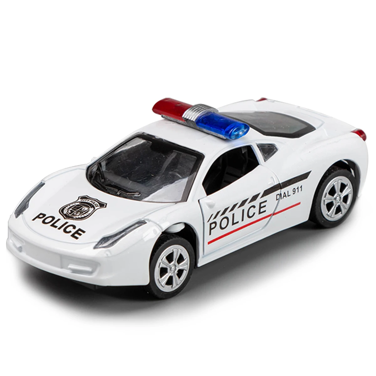 1: 32 die-casting model police car model off-road police car sports car series boys\' toys puzzle toys