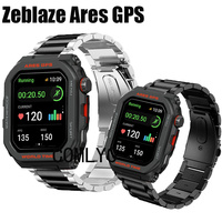 For Zeblaze Ares GPS Smart Watch Strap Stainless Steel Metal Band Bracelet Men Belt