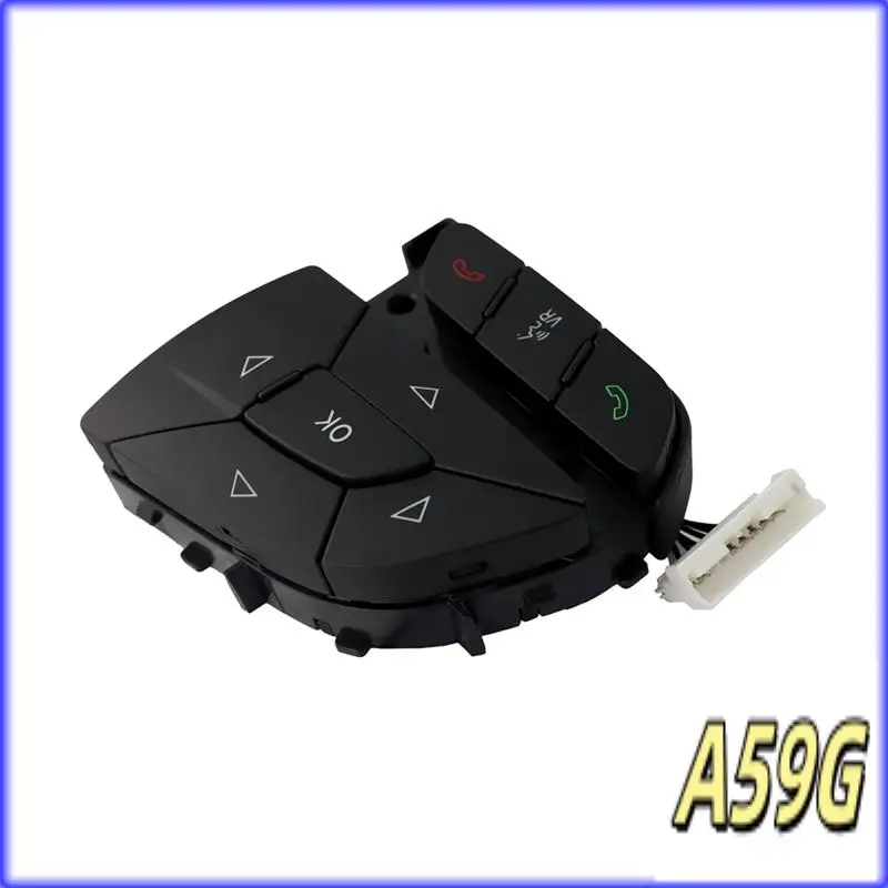 

G9-05081287AA Car Steering Wheel Control Switch Volume Phone Audio Button For Dodge Jeep Cherokee 2016-2019 5081287AA
