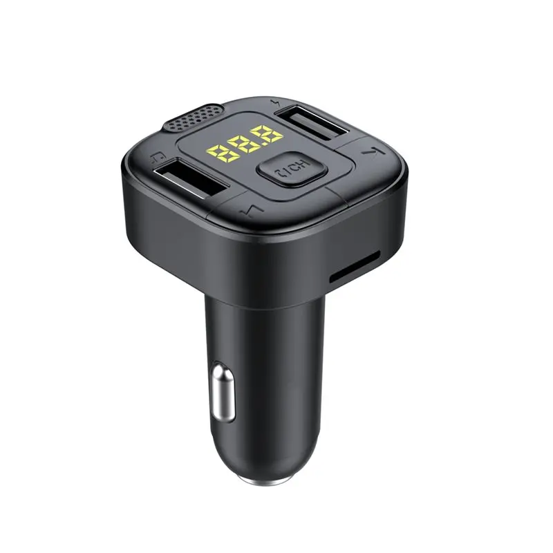 Reliable-Multi-Function C8 Bluetooth Car FM Transmitter USB Car Cigarette Lighter Music Player