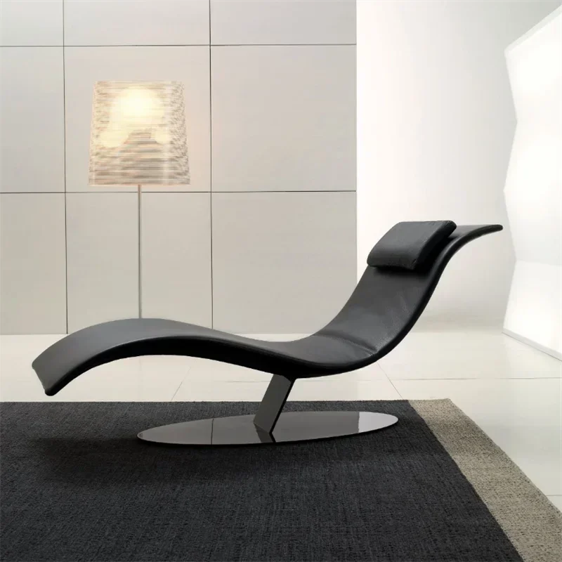 Special-shaped curved S-shaped leisure single chair