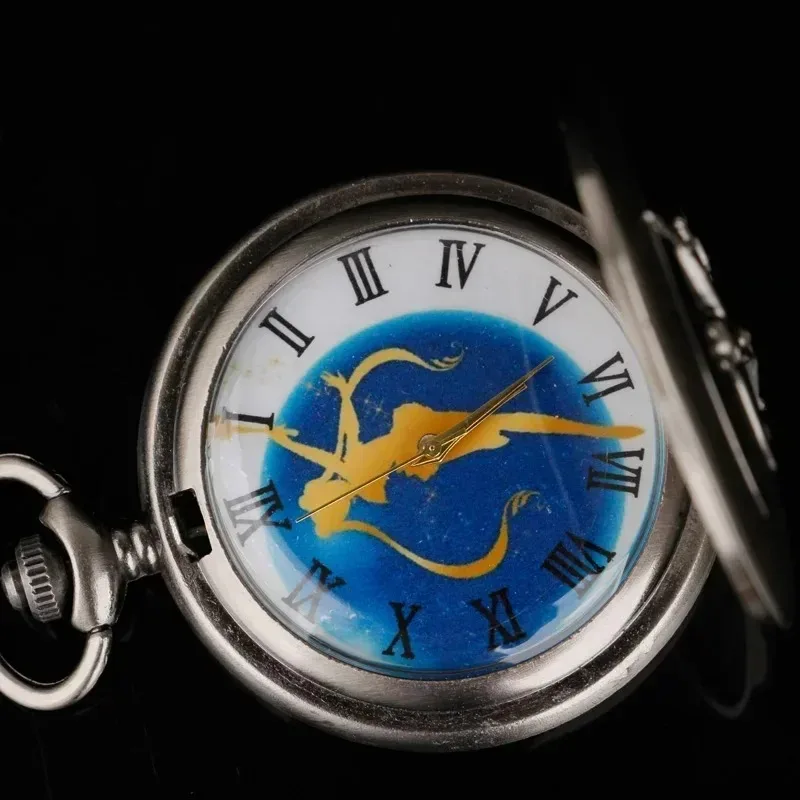 ファッションヴィンテージクォーツ懐中時計キッズペンダントネックレスギフトシンプルなデザインメンズレディース腕時計チェーン付き