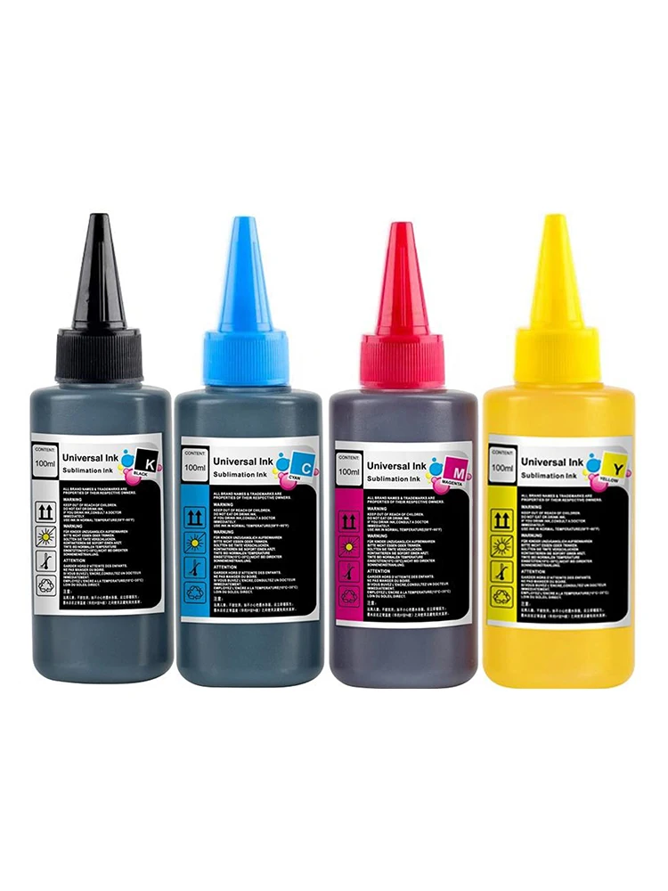 Kit de recarga de tinta universal para impresora de inyección de tinta Epson Canon HP Brother, 100ml