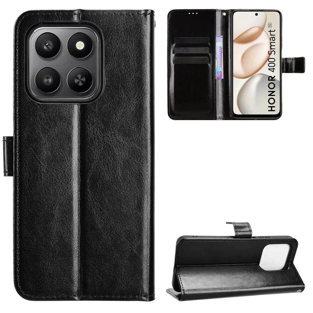 

Auroras For Honor 400 Smart 5G Flip Case Card Pocket Wallet Magnetic Leather Back Cover For Honor 400 Smart 5G Shell