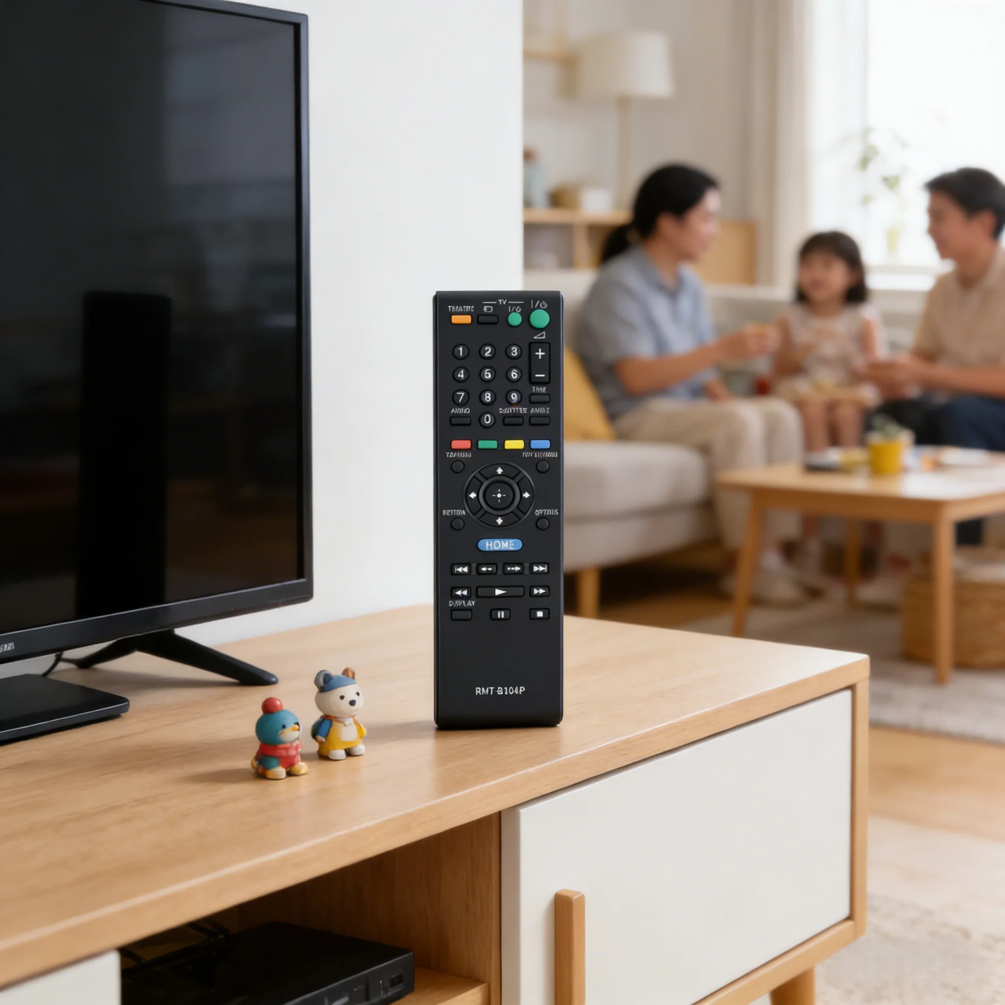 RMT‑B104P Infrared Replacement Remote, Compatible With RMT‑B104C, Home Blu‑ray Player Controller