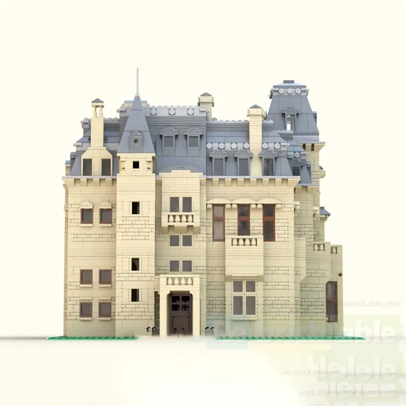 Moc строительные блоки, модель замка Бинкай, технология, модульные строительные блоки, подарок, детские игрушки, набор «сделай сам», сборка