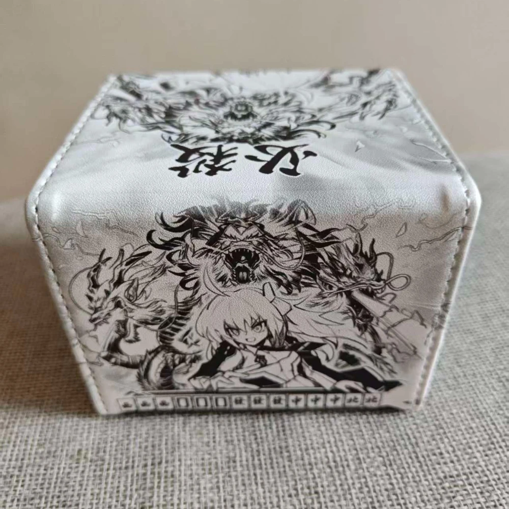 Yugioh Sky Striker Ace - Saki Raye Tenpai Dragon Deck Box Card Sleeves Yu-Gi-Oh! OCG Trading Cards Pu Leather Collection Box