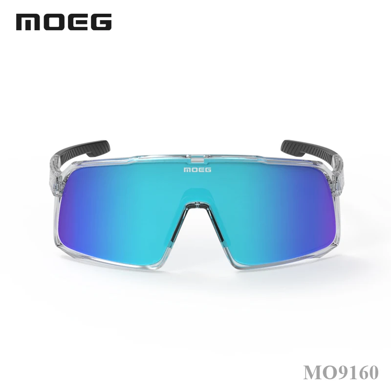 MOEG Gafas de sol deportivas fotocromáticas transparentes Gafas de ciclismo unisex Deportes al aire libre Gafas de ciclismo UV400