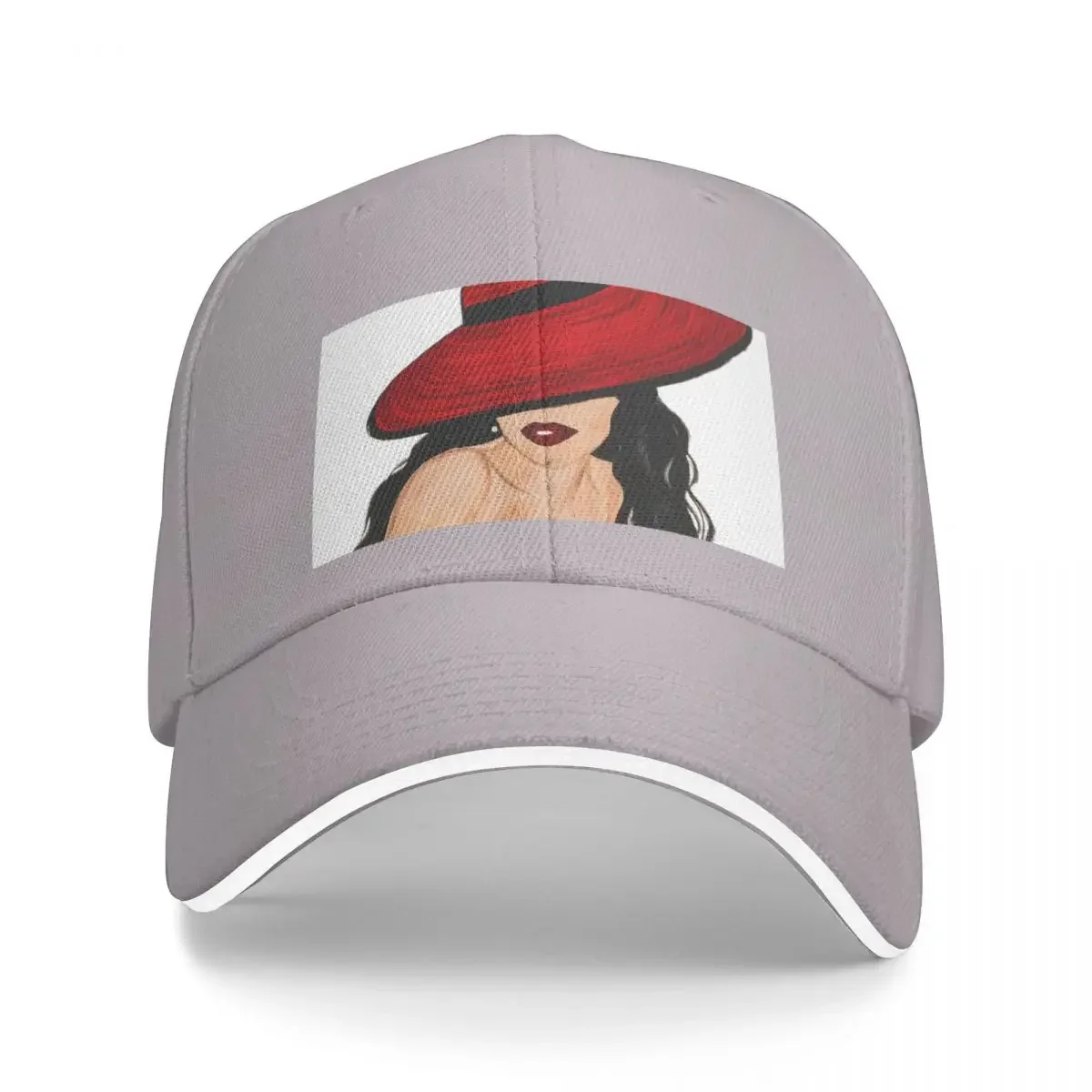 

Женская красная Кепка, бейсболка, шапка-пушистый головной убор, мужские кепки, женские кепки