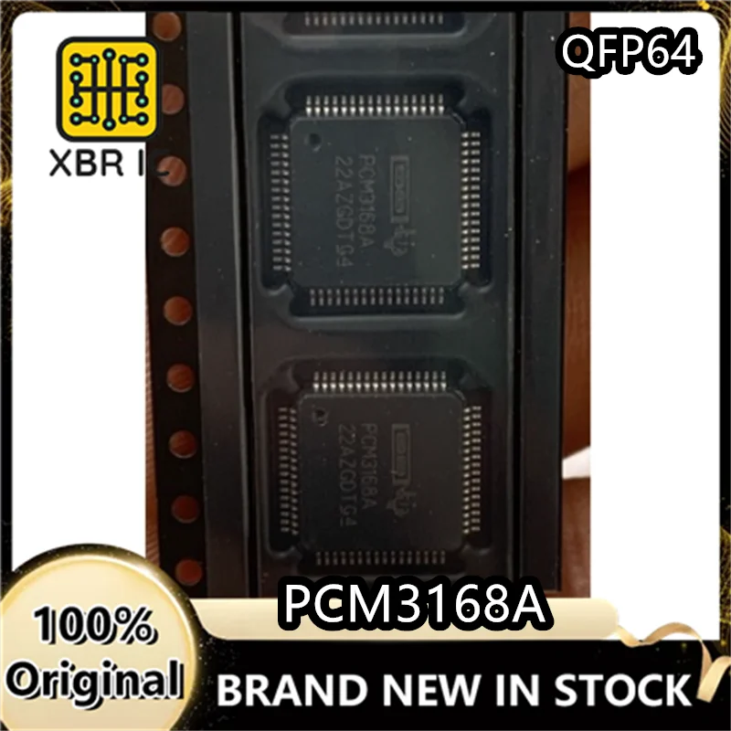(4/10 pieces) PCM3168APAPR PCM3168A LQFP64 6-input 8-output audio codec New original authentic spot fast delivery