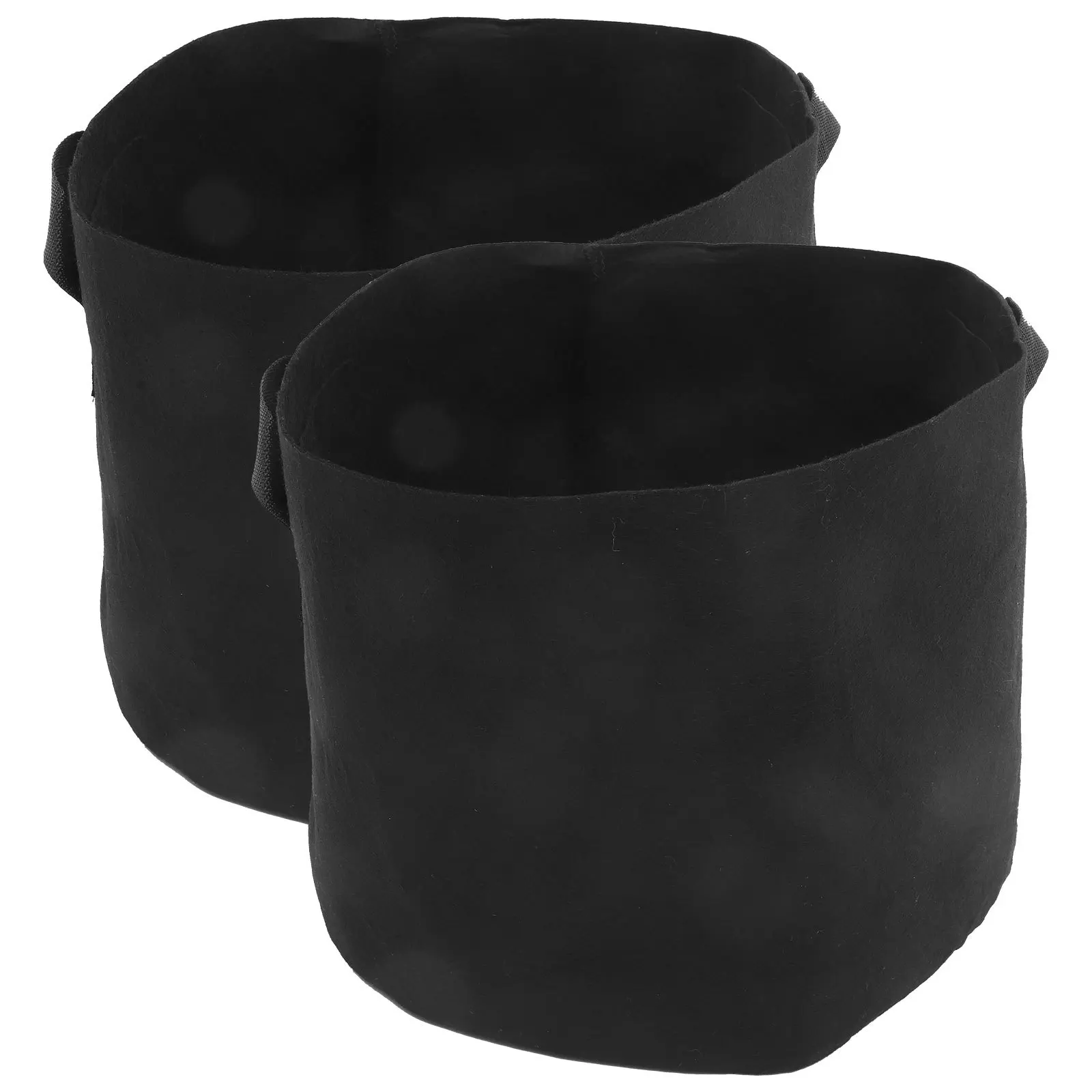 

2pcs 10 Gallon Non-Woven Planting Bags Fabric Grow Bags For Vegetables Potatoes Indoor Outdoor Garden Use Root Aeration Drainage