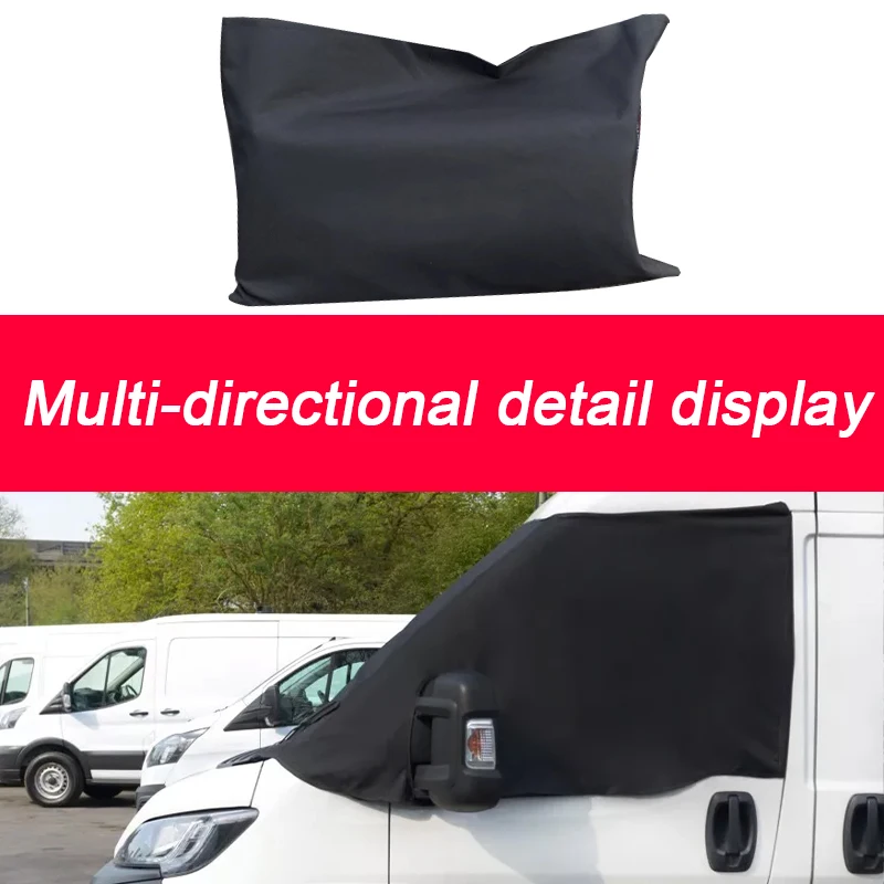 Thick 600D Oxford Windscreen Cover For Fiat Ducato Peugeot Boxer Citroen Relay Camper Van Frost Protection Sun Shade