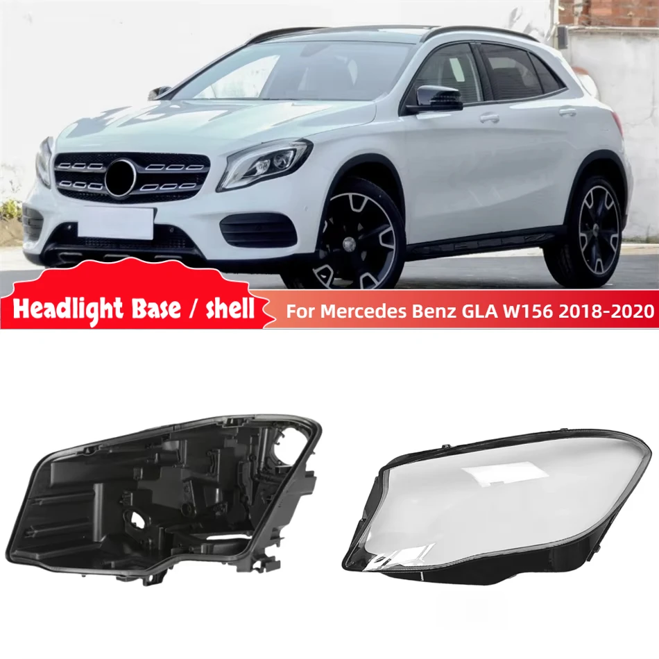 

Для Mercedes Benz GLA W156 2018 2019 2020 GLA200 GLA220 GLA260 Автомобильные аксессуары Основание фары Корпус лампы Держатель абажура Фара