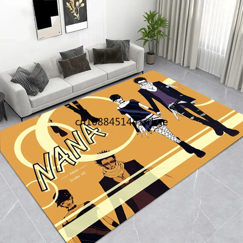 Japanese Classic Anime NANA Large Carpet,Living Room Bedroom Sofa Area Rug,Floormats,bath Mat,poaymat