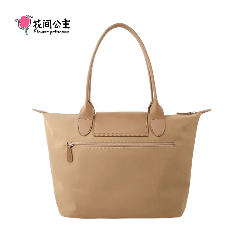 Flower Princess PURE  Women\'s Bag Fashion Nylon Denim Autumn Large Shoulder the Tote Bags for Women Female University Bag Woman