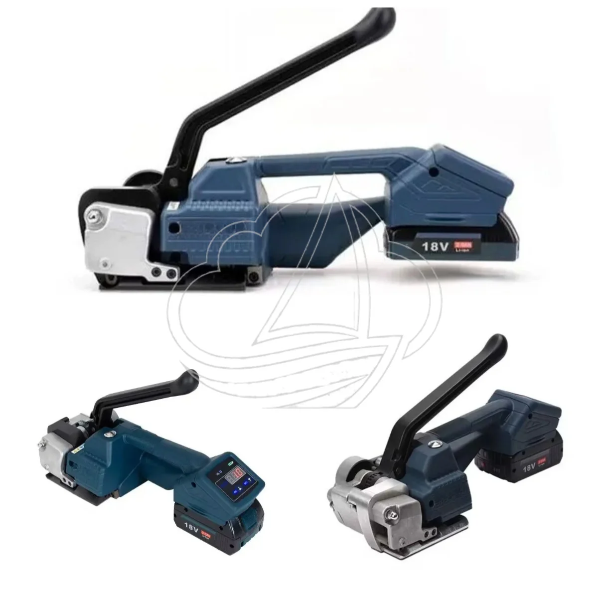 3500N Tension Portable Baler For PP PET Packaging Straps V1 Electric Strapping Machine Digital Display