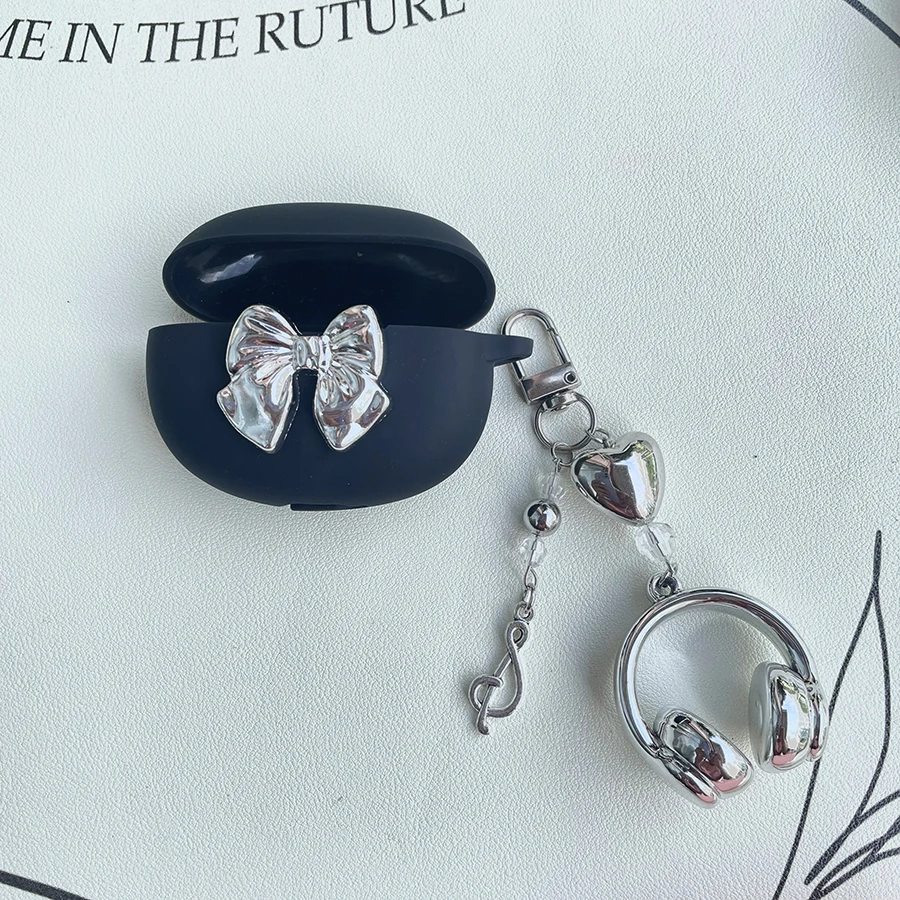 Для Baseus Bowie E10/E11/E5x/E9 чехол милый мультяшный силиконовый чехол для наушников с брелком для Baseus Bowie E5x чехол