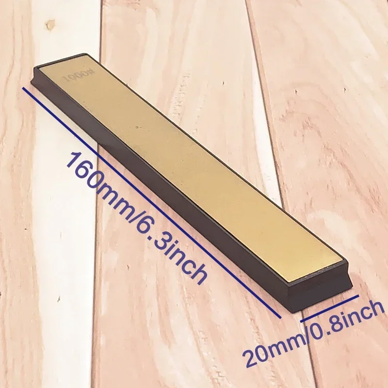 حجر شحذ ماسي احترافي ، براية زاوية ثابتة ، شفرة سكين مطبخ ، قضبان محمولة ، ذهبية ، حادة #5