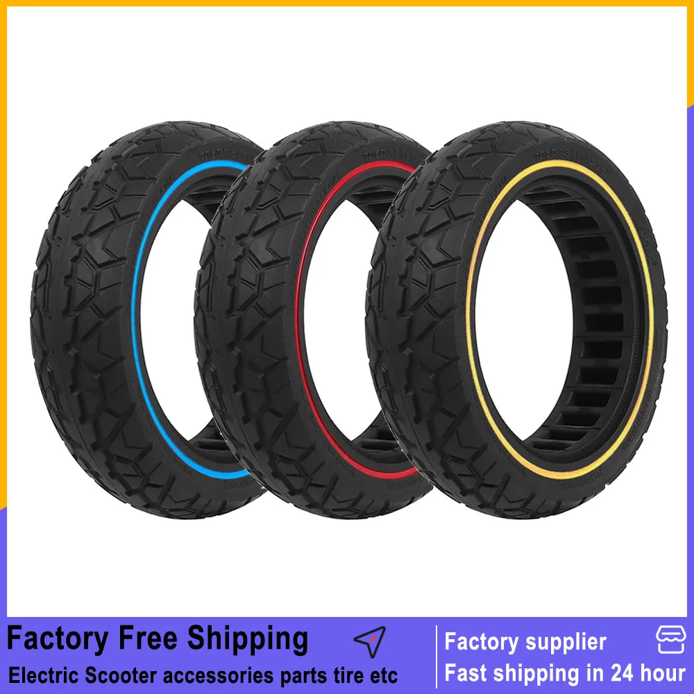 

For Segway Ninebot ZT3 Pro /G3 Electric Scooter 70/60-7.5 Off-road Solid Tire 10-inch Anti-Slip Honeycomb Shock-absorbing Tyre
