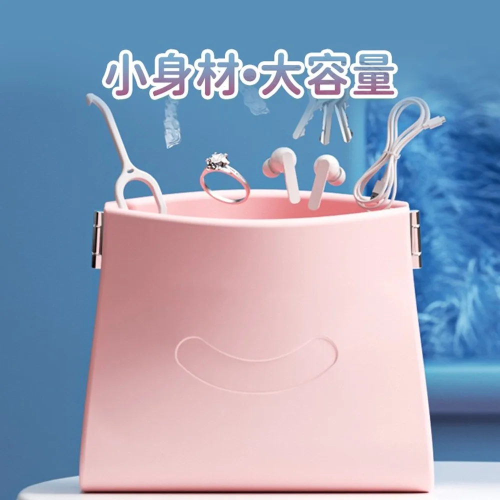 Immagine 6: 1PC Custodia per protesi in silicone con fori di sfiato Custodia per protesi dentale Custodia protettiva per denti finti per apparecchi ortodontici