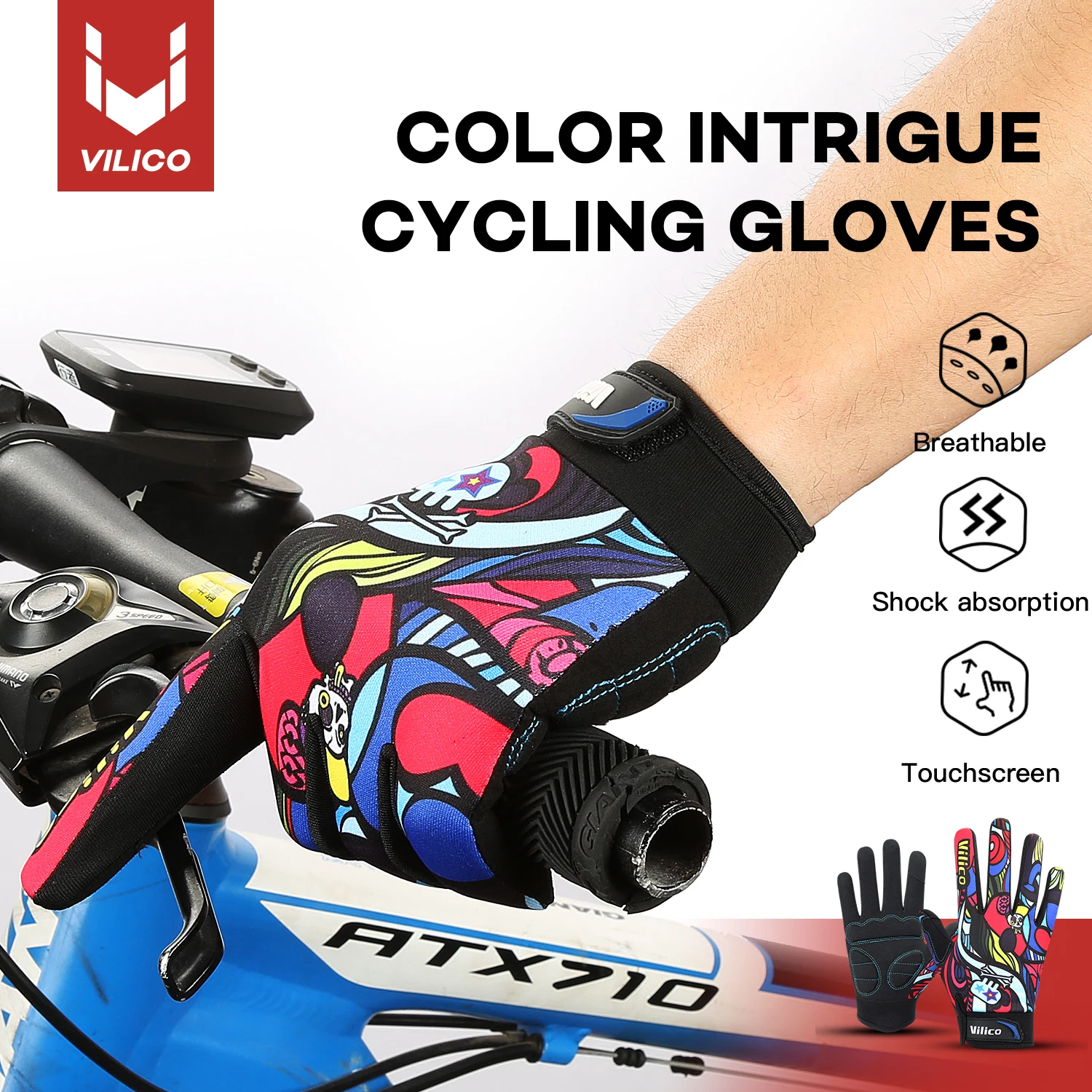 #62 Latest Breathable Cycling Gloves Offers
