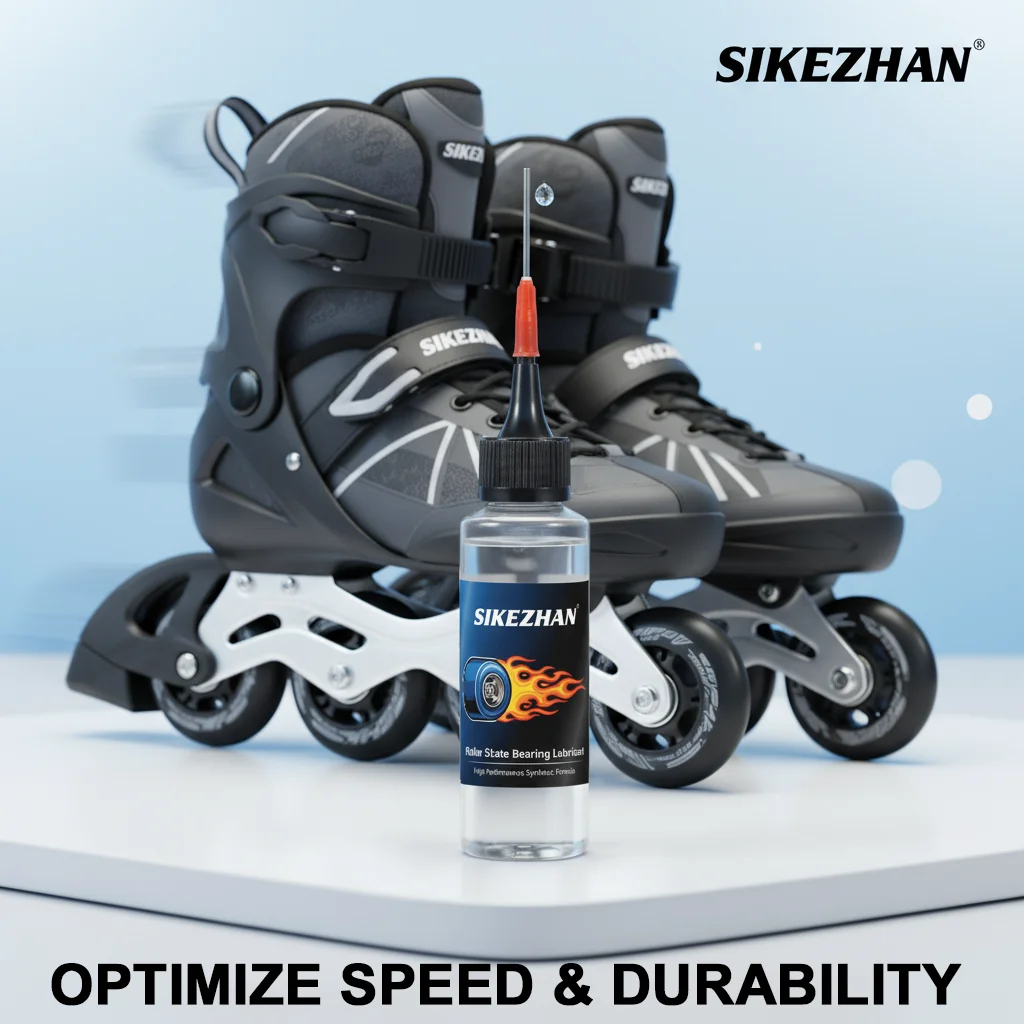 Premium Skateboard & Roller Skate Lubricant - High-Speed Bearing Oil, Anti-Rust & Friction Guard - Inline Skates & Noise Reducer