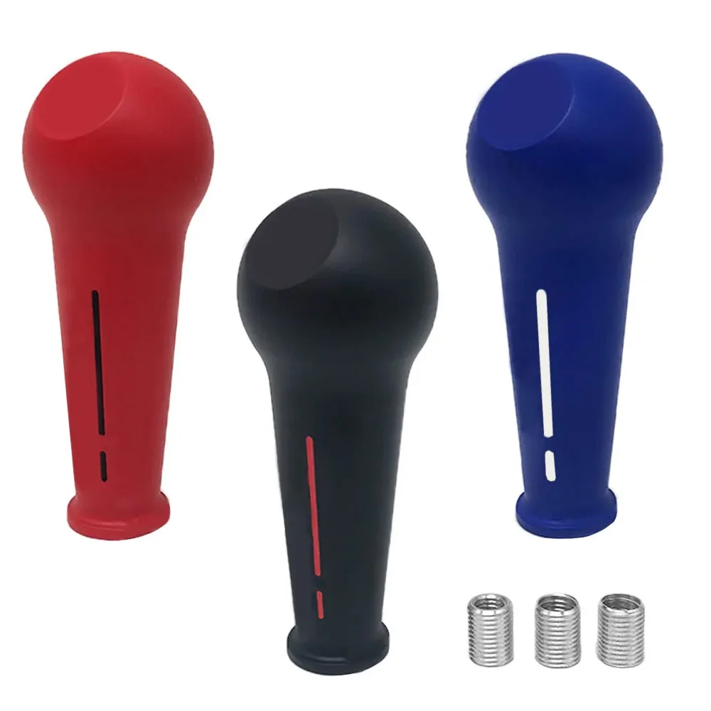 

Universal Car Racing Manual Gear Shift Knob Shifter Lever Resin Extended Gear Shifter Head With 3 Adapters Auto Accessories